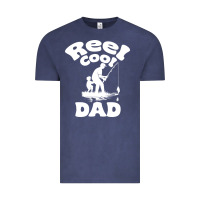 Vintage Denim Reel Cool Dad fathers day fishing adventure Vintage Tee - tuanDangUi