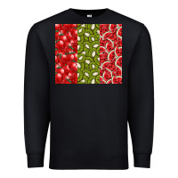 Black summer fruits Premium Sweatshirt - CowhideDigitalArt