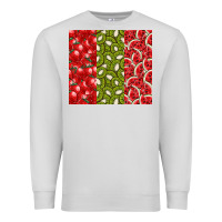 Dove Grey summer fruits Premium Sweatshirt - CowhideDigitalArt