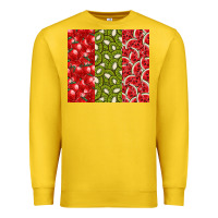 Lemon summer fruits Premium Sweatshirt - CowhideDigitalArt