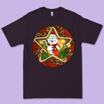 Snowman Christmas Premium Tee Designed By Ranaportraitstore