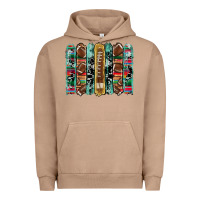 Pigment Burro football serape cowhide turquoise glitter  brushstrokes Urban Hoodie - Artiststas