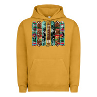 Pigment Peanut Butter football serape cowhide turquoise glitter  brushstrokes Urban Hoodie - Artiststas