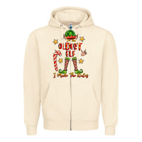 Sandshell im the oldest elf i make the rules Zipper Hoodie - FaDigitalArtStudio
