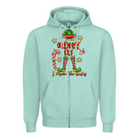 Seafoam im the oldest elf i make the rules Zipper Hoodie - FaDigitalArtStudio