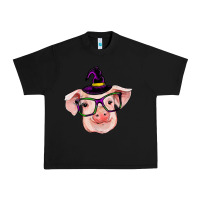 Black pig with halloween Urban Heavy Tee - RanaPortraitStore