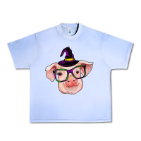 Grape Ice pig with halloween Urban Heavy Tee - RanaPortraitStore