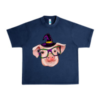 Navy pig with halloween Urban Heavy Tee - RanaPortraitStore