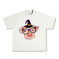 Pistachio pig with halloween Urban Heavy Tee - RanaPortraitStore