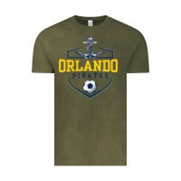 Vintage Olive Orlando pirates, ball Vintage Tee - tuanDangUi