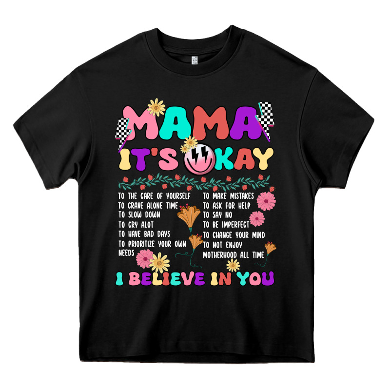 Mama It's Okay Heavy Core Tee by JahusDesignShop | Teevron