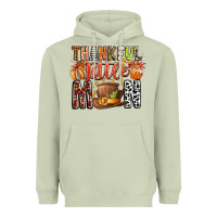 Matcha Thankful Little Mon Heavyweight Hoodie - CowhideDigitalArt