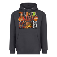 Smoke Thankful Little Mon Heavyweight Hoodie - CowhideDigitalArt