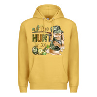 Antique Gold The Hunt Is On Premium Hoodie - BundleAndBundleShop
