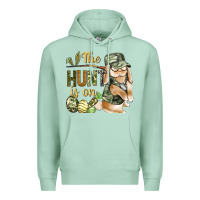 Seafoam The Hunt Is On Premium Hoodie - BundleAndBundleShop