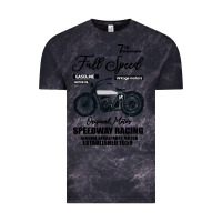 Cloud Black Speedway Racing Full Speed Pin Vintage Tee - Bettercallsaul