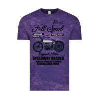 Cloud Purple Speedway Racing Full Speed Pin Vintage Tee - Bettercallsaul