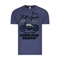 Vintage Denim Speedway Racing Full Speed Pin Vintage Tee - Bettercallsaul