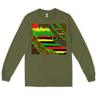 Army Green juneteetnh brush Long Sleeve Tee - TumblerDesignByShophia