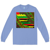 Colony Blue juneteetnh brush Long Sleeve Tee - TumblerDesignByShophia