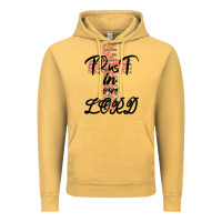 Vintage Mustard Trust In The Lord Vintage Hoodie - Bettercallsaul