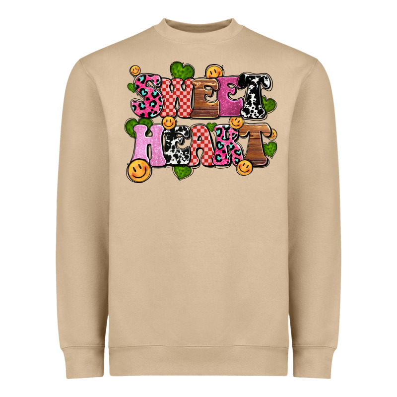 Sweetheart Olivia Heavyweight Sweatshirt by OliviaCreatesArt | Teevron
