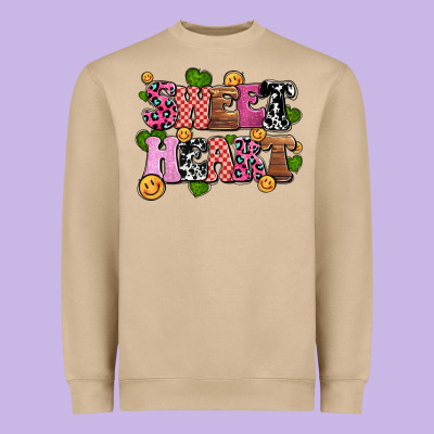 Sweetheart Olivia Heavyweight Sweatshirt Designed By Oliviacreatesart