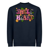 Navy sweetheart olivia Heavyweight Sweatshirt - OliviaCreatesArt