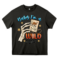 Asphalt baby im a wild card Heavy Core Tee - MaliasSmallBusiness