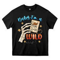 Black baby im a wild card Heavy Core Tee - MaliasSmallBusiness