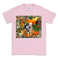 Bubblegum Pink Fall baby cow Classic Tee - RanaPortraitStore