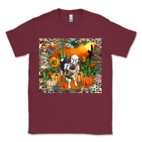 Burgundy Fall baby cow Classic Tee - RanaPortraitStore