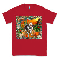 Red Fall baby cow Classic Tee - RanaPortraitStore