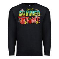 Black summer time Premium Sweatshirt - CowhideDigitalArt