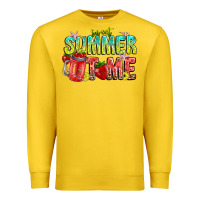 Lemon summer time Premium Sweatshirt - CowhideDigitalArt