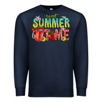 Navy summer time Premium Sweatshirt - CowhideDigitalArt