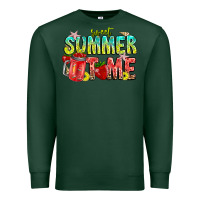 Sports Green summer time Premium Sweatshirt - CowhideDigitalArt