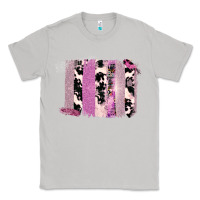 Moon Dust Purple Glitter Cowhide Pattern Brushstrokes Classic Tee - Bettercallsaul