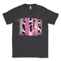 Smoke Purple Glitter Cowhide Pattern Brushstrokes Classic Tee - Bettercallsaul