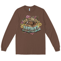 Chestnut Southern Memal western flowers Long Sleeve Tee - HowdyJamesFarm