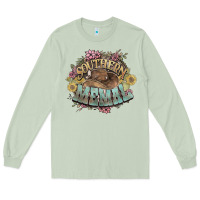 Matcha Southern Memal western flowers Long Sleeve Tee - HowdyJamesFarm