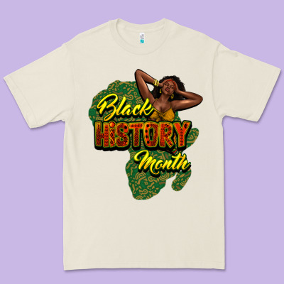 Black History Month Premium Tee Designed By Nancycooperartshop