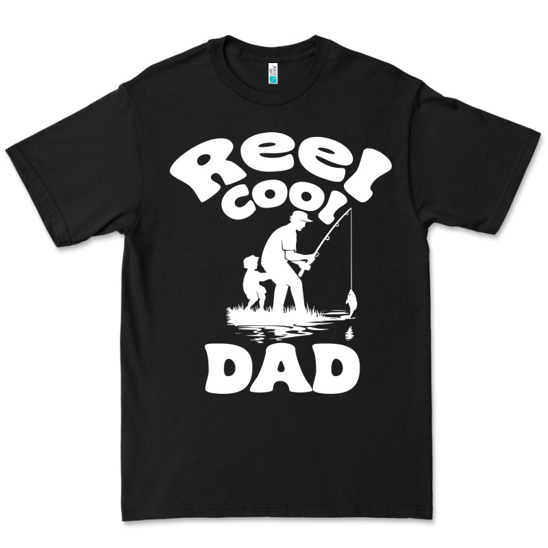 Reel Cool Dad Fathers Day Fishing Adventure Premium Tee by tuanDangUi | Teevron
