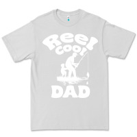 Dove Grey Reel Cool Dad fathers day fishing adventure Premium Tee - tuanDangUi