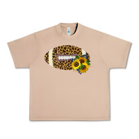 Burro Leopard Print Footbal Urban Heavy Tee - Bettercallsaul