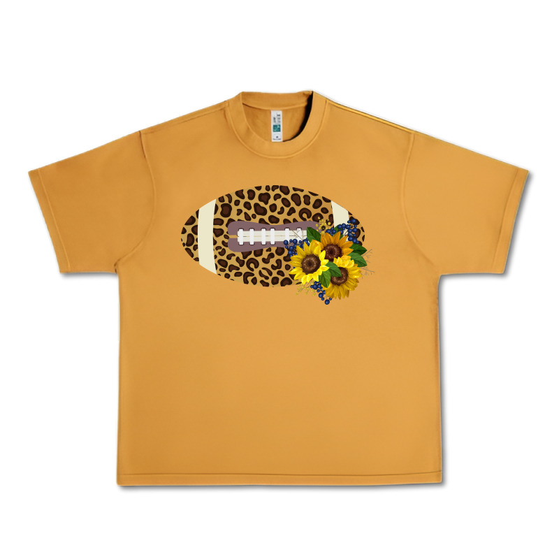 Leopard Print Footbal Urban Heavy Tee by Bettercallsaul | Teevron