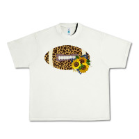 Pistachio Leopard Print Footbal Urban Heavy Tee - Bettercallsaul