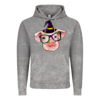 Cloud Rock pig with halloween Vintage Hoodie - RanaPortraitStore
