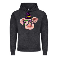 Pig With Halloween Vintage Hoodie | Teevron