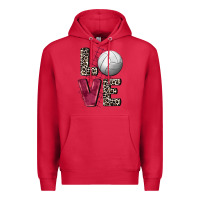 Cardinal love volleyball Premium Hoodie - FaDigitalArtStudio